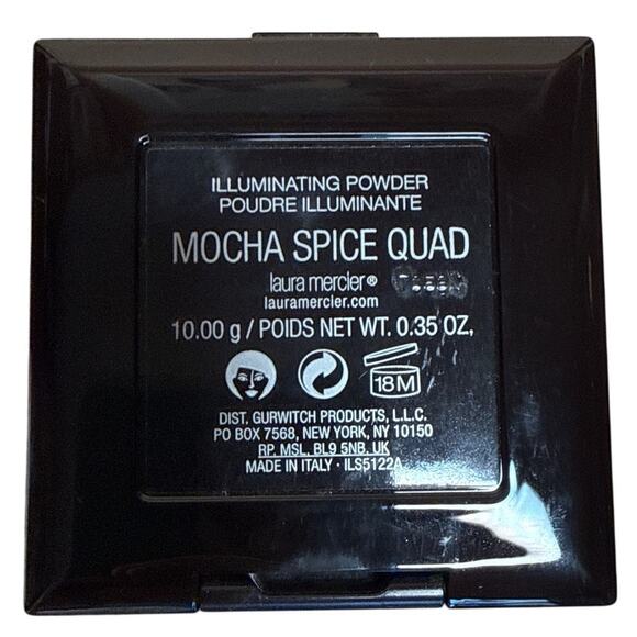 Laura Mercier Illuminating Powder Mocha Spice Quad 0.35oz - Picture 3 of 4